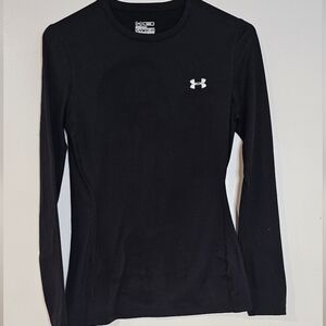 Under Armor Cold Gear Black Long Sleeve Women's Top